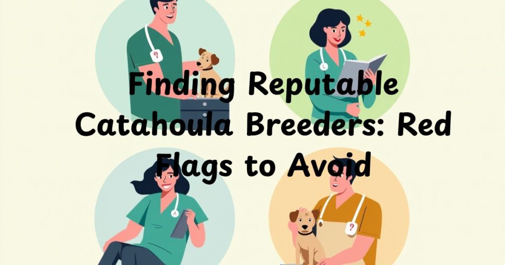 Finding Reputable Catahoula Breeders: Red Flags to Avoid