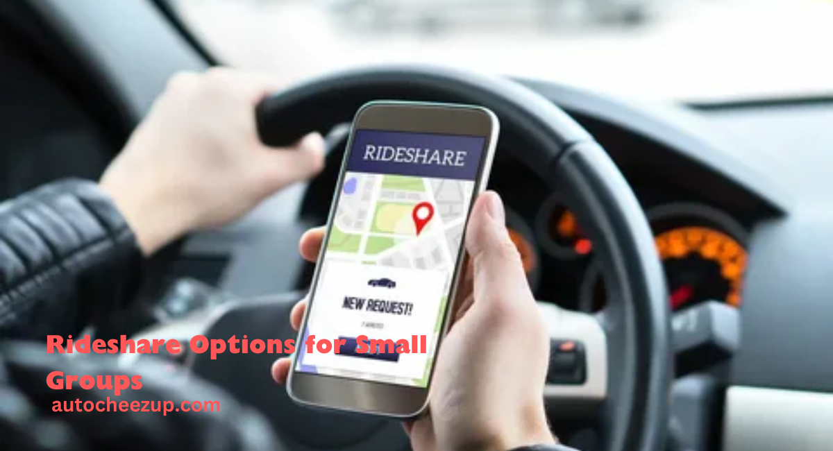 Rideshare Options for Small Groups